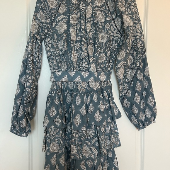 COPY - Grace Ruffle Flounce Dress - Cala Azul - Picture 2 of 4